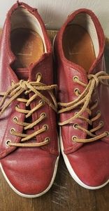 Frye Chambers Low Burnt Red sneaker